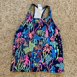 Land's End girls tankini top size 16 EUC